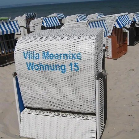 Strandnahe Fewos Mit Balkon, Meernixe, شقة